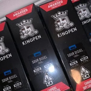 kingpen vape cartridges sour diesel